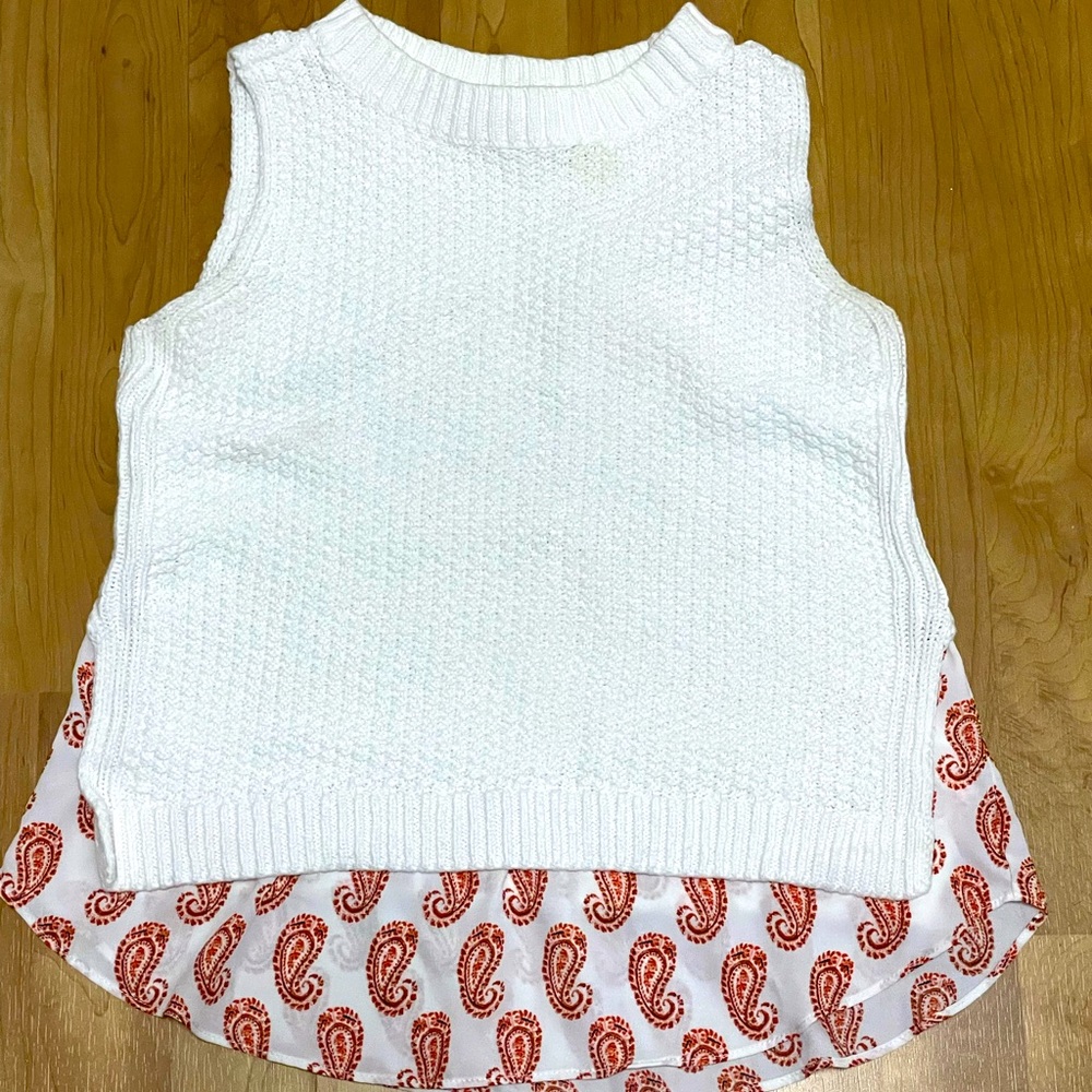 Loft woven top